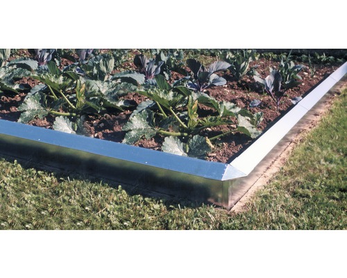 Schneckenzaun FloraSelf 115 cm silber Schneckenzaun FloraSelf 115 cm silber