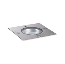 Paulmann Plug & Shine LED Bodeneinbaustrahler eckig IP65 3,6W 300 lm 3000 K silber 230/24 V