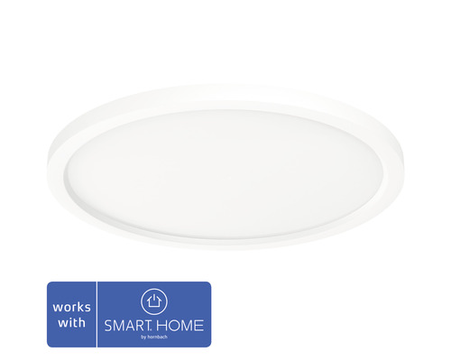 Philips hue Panel White Ambiance dimmbar 19W 2300 lm Ø 39,5 cm weiß + Dimmschalter - Kompatibel mit SMART HOME by hornbach