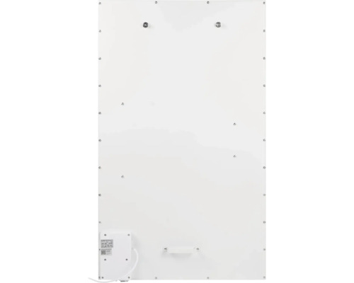 Rückansicht einer Heizplatte mit Befestigungspunkten