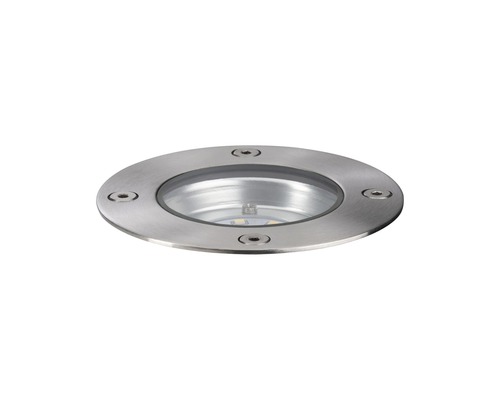 Paulmann Plug & Shine LED Bodeneinbaustrahler rund IP65 3,6W 300 lm 3000 K silber 230/24 V