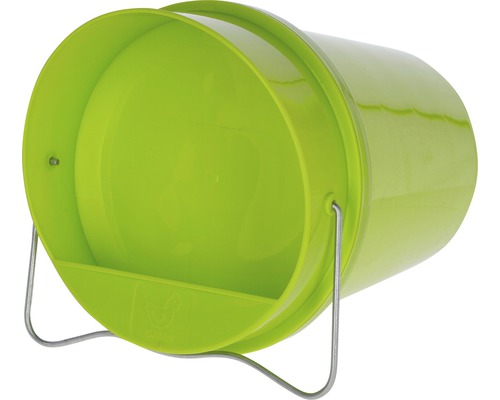 Grüner Geflügel Futterautomat mit Aufhängung