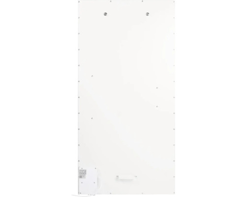 Rückansicht eines Heizpaneels