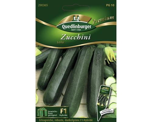 Zucchini Leila Quedlinburger Hybrid-Saatgut Gemüsesamen