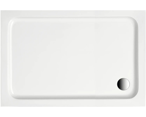 Duschwanne OTTOFOND Imola 80 x 100 x 6 cm weiß glänzend glatt 862101