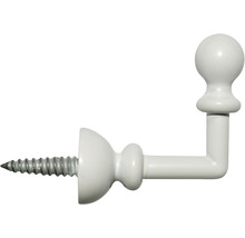 Gardinenhaken mit Schraube