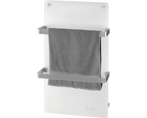 Handtuchwärmer mit Handtuch