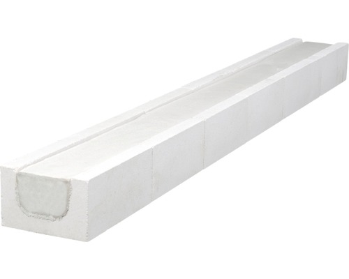 Kalksandstein-Hintermauersturz 3DF 1000 mm x 175 mm x 113 mm U-Schale aus Porenbeton