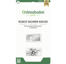 Grimsholm Green Robotermähermesser, 9 Stück, passend für Husqvarna Automower und Gardena