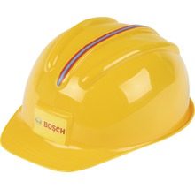 Gelber Spielzeugharthelm mit Bosch Logo