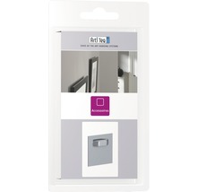 Dibond-Aufhänger Klebeaufhänger 4,5x4,5 cm 1 kg 2 Stk