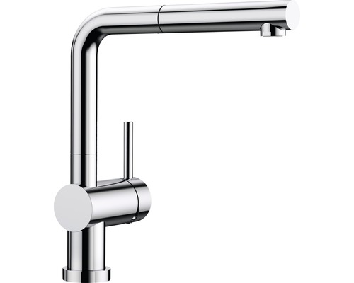 Küchenarmatur mit Handbrause Blanco Linus-S chrom glänzend 514023 Küchenarmatur mit Handbrause Blanco Linus-S chrom glänzend 514023