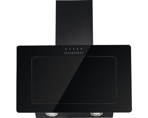 Schwarze Dunstabzugshaube für die Küche