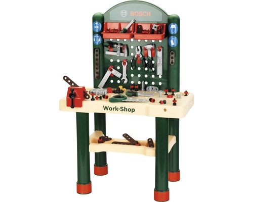 Bosch Werkbank für Kinder mit Werkzeug