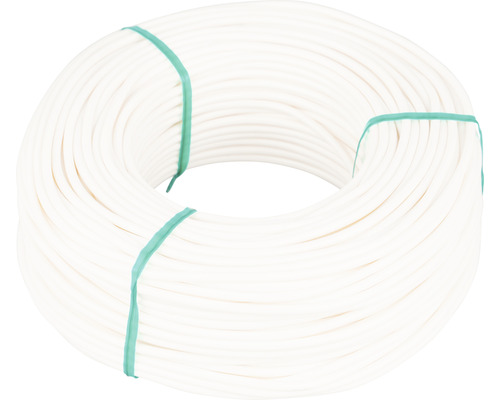 Wäscheleine Mamutec weiß mit Textilkern Ø 3 mm, 60 m Rolle mit Abdichtband