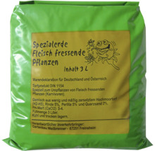 Sack mit Spezialerde für fleischfressende Pflanzen, 3 Liter Inhalt