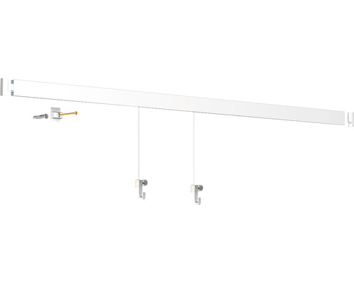 Bilderschiene mit Aufhängesystem zur Wandmontage