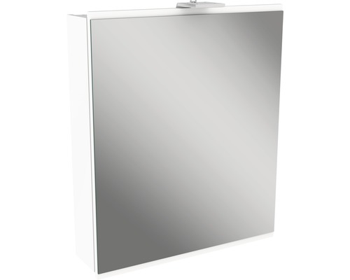 Spiegelschrank FACKELMANN Lima 60 x 15,5 x 73 cm weiß | HORNBACH | Spiegelschränke
