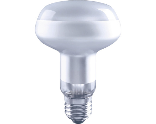 FLAIR LED Reflektorlampe dimmbar R80 E27/7W(46W) 580 lm 6500 K tageslichtweiß matt