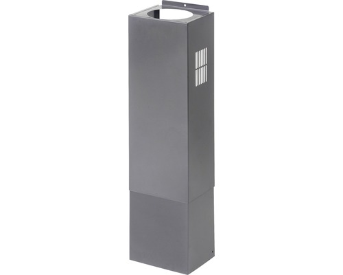 Teleskopkamin Amica TK 17028 S Graue Abdeckung für einen Gartentischgrill