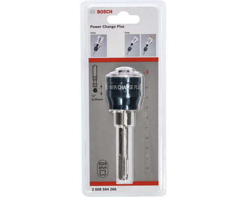 Bosch Power Change Plus Aufnahme mit SDS plus Schaft in Verpackung