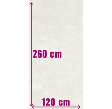 XXL Wand- und Bodenfliese Industrial white anpoliert 120 x 260 x 0,7 cm R10 A-thumb-0