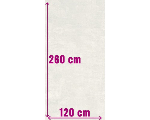 XXL Wand- und Bodenfliese Industrial white anpoliert 120 x 260 x 0,7 cm R10 A-0