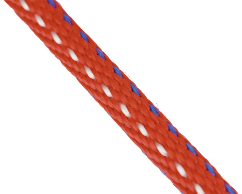 Seil Paraloc Mamutec Polypropylen rot/blau/weiß Ø 8 mm, Meterware