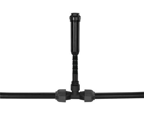 Versenkregner mit T-Stück zur Bewässerung