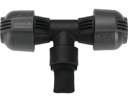 Gardena T-Stück 25 Millimeter zur Gartenbewässerung