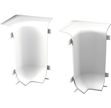 Innenecken für Klemm-Sockelleiste mit Kabelkanal weiß 50 mm-thumb-0