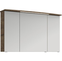 Spiegelschrank Pelipal Xpressline 4010 120 x 17 x 70,3 cm eiche 3-türig-thumb-0