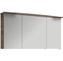 Spiegelschrank Pelipal Xpressline 4010 140 x 17 x 70,3 cm eiche 3-türig-thumb-0