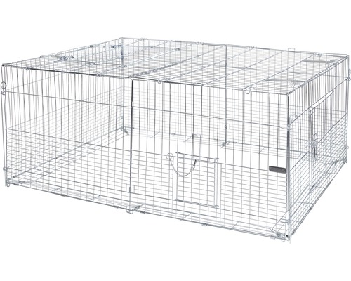 Drahtkäfig für den Außenbereich mit Tür