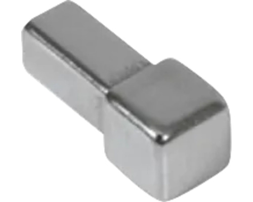 Eckstück Dural Squareline Edelstahl Grau 9 mm