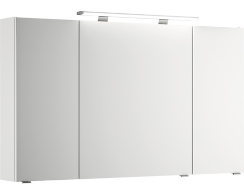 Spiegelschrank Pelipal Xpressline 4010 120 x 17 x 70,3 cm weiß 3-türig IP 20