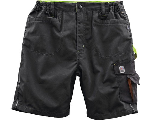 TX Workwear Short Gr. 50 schwarz lime