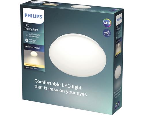 Verpackung einer Philips LED Deckenleuchte