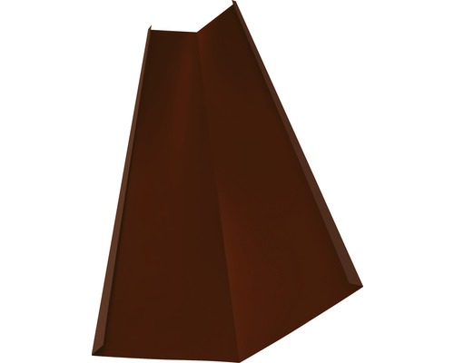 PRECIT Kehlblech Oxidrot RAL 3009 1000 mm x 188 mm x 188 mm Trapezblech für Dacheindeckung