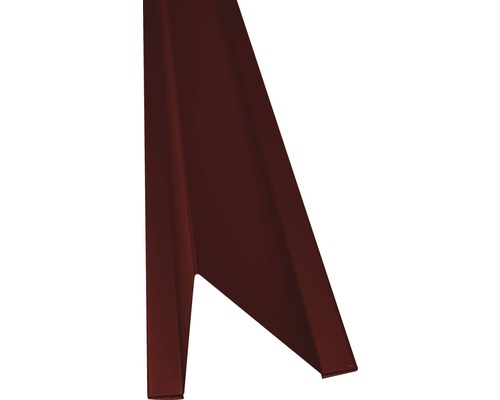 PRECIT Schneestopper Oxidrot RAL 3009 1000 mm x 73 mm x 110 mm Trapezblech für Dächer und Fassaden