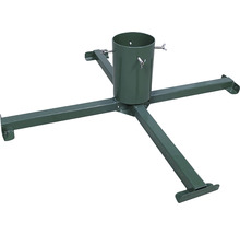 Metall Christbaumständer mit vierbeiniger Basis und Befestigungsschrauben