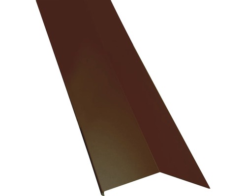 PRECIT Schürze für Mansarden außen Schokoladenbraun RAL 8017 1000 x 135 x 90 mm
