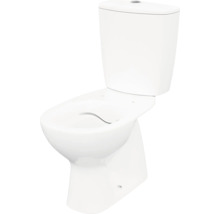 Stand-WC aus Sanitärkeramik mit Spülkasten
