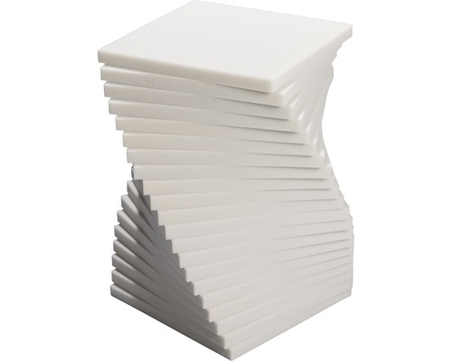 Profipack Schaumstoffplatten Softpur 40x40x3 cm 21 Stk. Stapel quadratischer Dämmplatten in verdrehter Anordnung