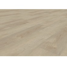 Bodenbelag aus hellem Laminat mit Holzstruktur