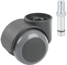 Möbelrolle mit Gewindestift