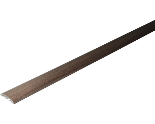 SKANDOR Dowel-Fix Nr. 6 Balance Walnut 5,5x37,5x900 mm Holzdekor-Abschlussprofil für Bodenbeläge