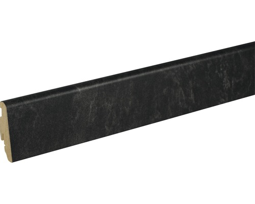 SKANDOR Sockelleiste Black Slate FU60L 19x58xx2400 mm