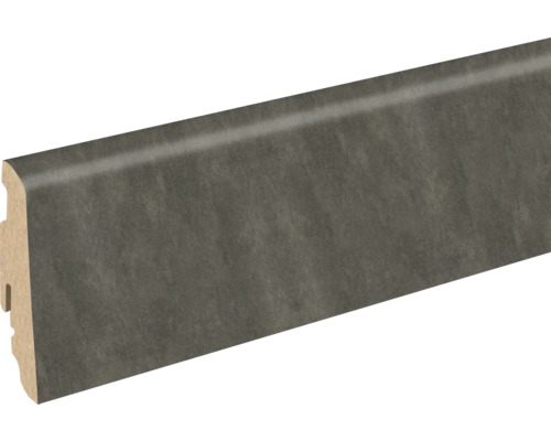 SKANDOR Sockelleiste Campino dunkel FU60L 19 x 58 x 2400 mm Sockelleiste aus Holz