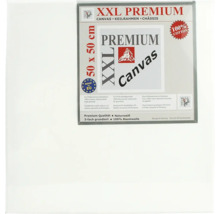 XXL Premium Leinwand auf Keilrahmen, 50 x 50 cm, dreifach grundiert, aus 100 Prozent Baumwolle